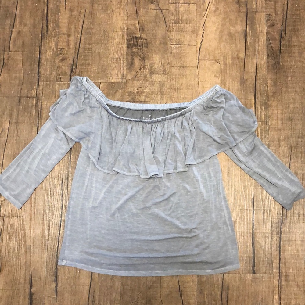American Eagle off-the-shoulder shirt